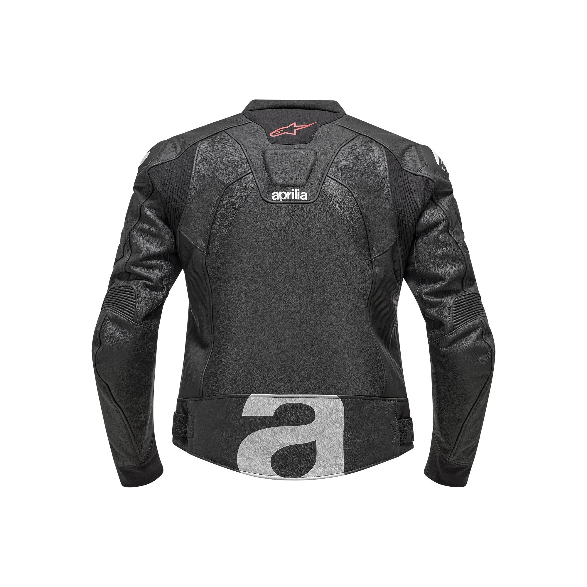 Aprilia Throttle Leather Jacket 8T0021MBLK | Ventilated | OEM